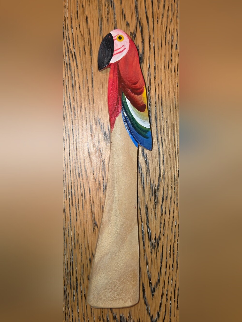 Muddler / Crusher - Parrot - Wooden - Hand Carved